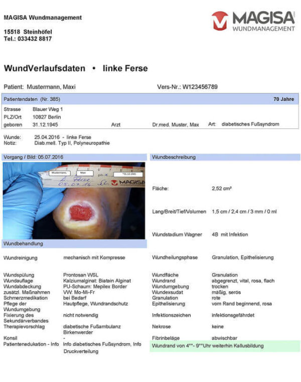 Wunddokumentation - MAGISA Wundmanagement GmbH