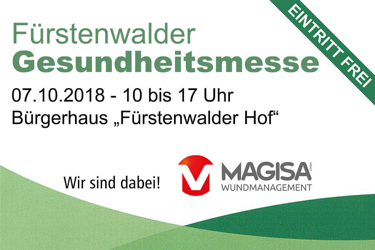 Gesundheitsmesse 2018 - Wir sind dabei