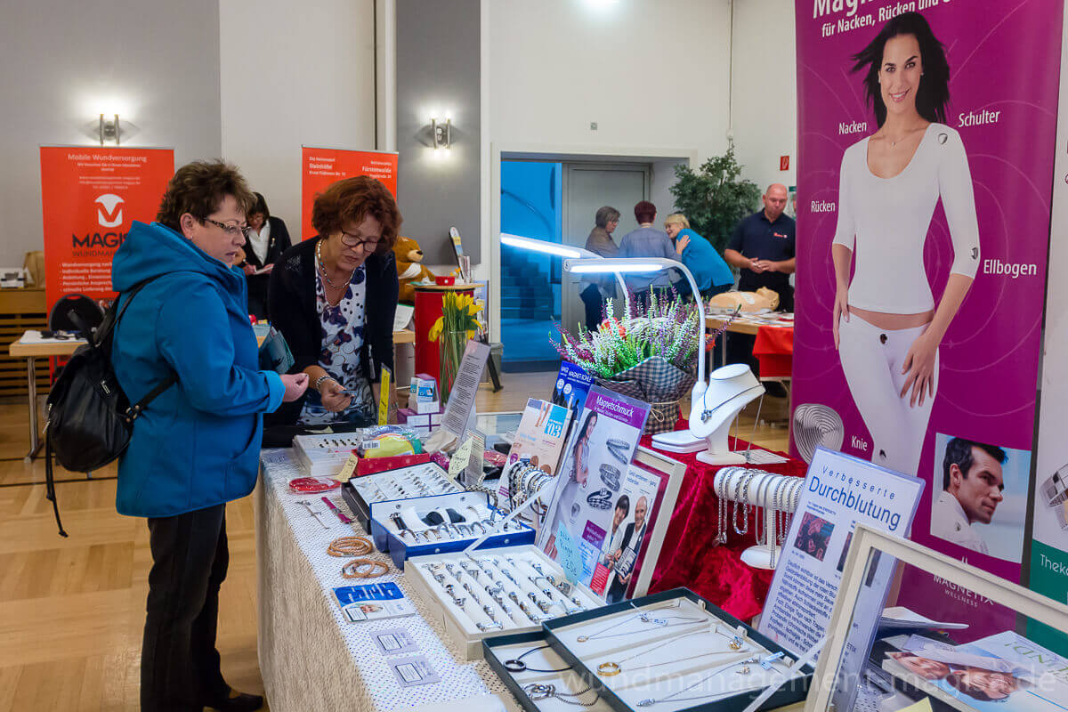 5. Gesundheitsmesse in Fürstenwalde(Spree) - MAGISA Wundmanagement GmbH informierte Interessenten zum Thema Wundversorgung und -management von chronischen Wunden infolge von Durchblutungsstörungen, Venenschwäche und Diabetes.